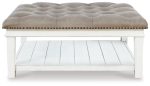 Kanwyn Upholstered Ottoman Coffee Table Online Hot Sale