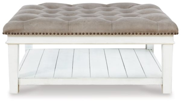 Kanwyn Upholstered Ottoman Coffee Table Online Hot Sale