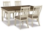 Bolanburg Dining Table and 4 Chairs Fashion