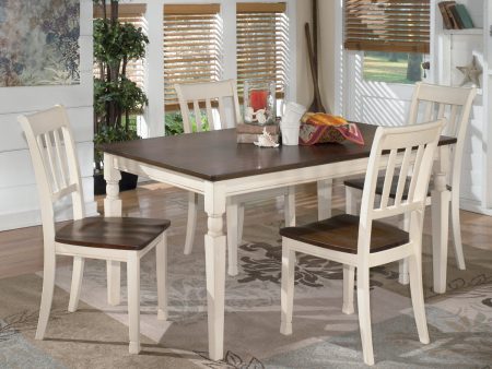 Whitesburg Dining Table and 4 Chairs Online Hot Sale