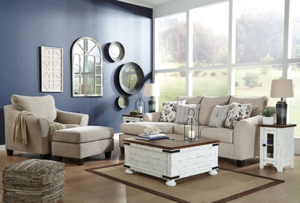 Abney Sofa Chaise, Chair, and Ottoman Fashion