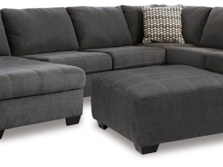 Ambee 3-Piece Sectional with Ottoman Discount